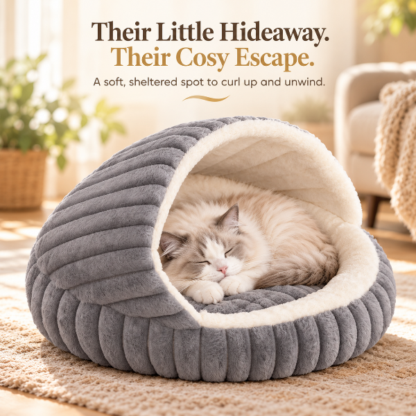 AUVANOM® Cosy Cove Cat Bed