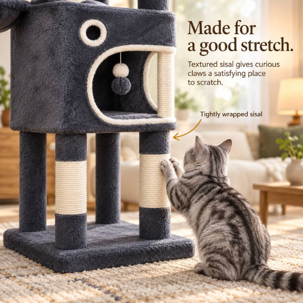 AUVANOM® Kensington Cat Tree – 159 cm