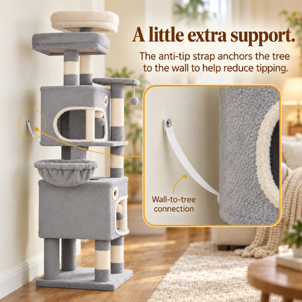 AUVANOM® Kensington Cat Tree – 159 cm