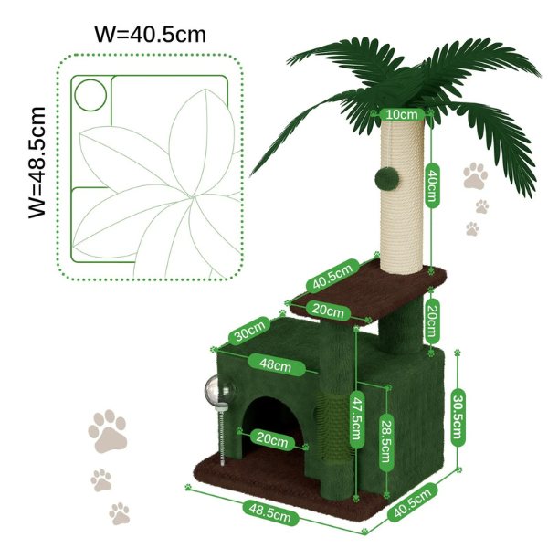AUVANOM® Palm Cat Tree