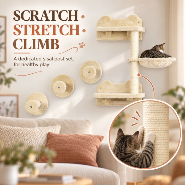 AUVANOM® VistaStep Wall Shelves