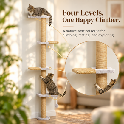 AUVANOM® Alto Cat Wall Climber – 4 Platforms