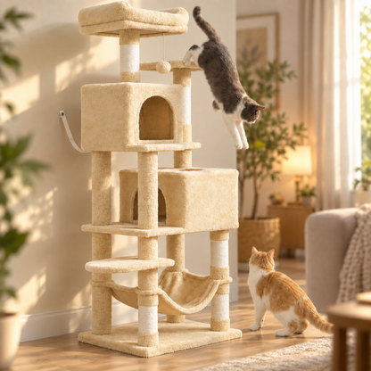 AUVANOM® Ashford Cat Tree – 165 cm