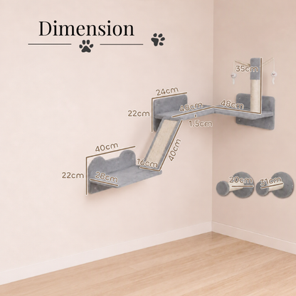 AUVANOM® CornerNest Cat Wall