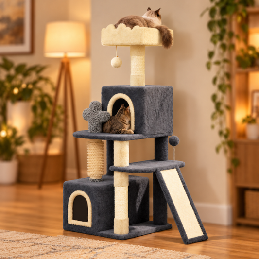 AUVANOM® Cozy Crest Cat Tree