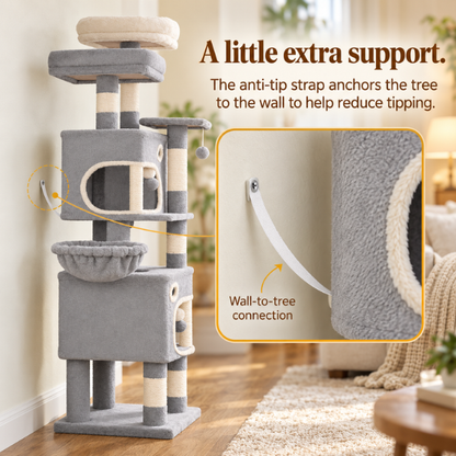 AUVANOM® Kensington Cat Tree – 159 cm