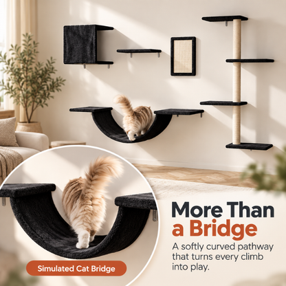 AUVANOM® Skywalk Cat Wall Set