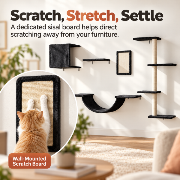 AUVANOM® Skywalk Cat Wall Set