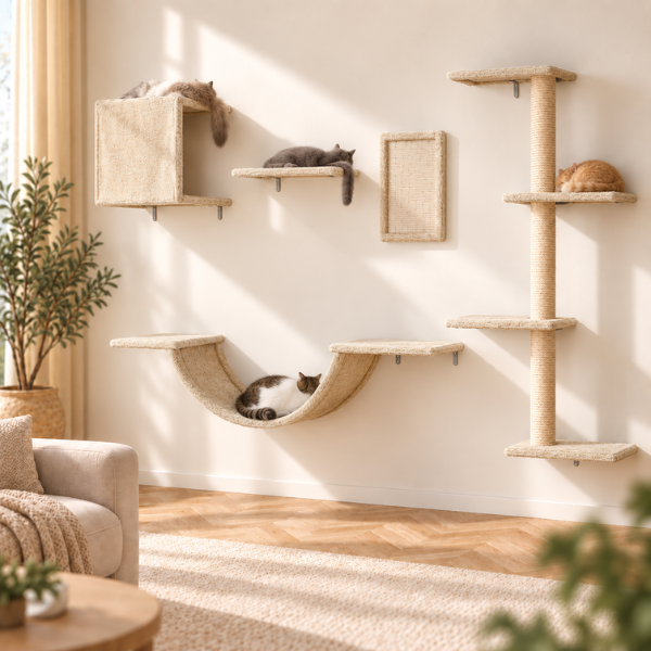 AUVANOM® Skywalk Cat Wall Set