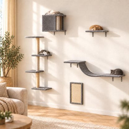 AUVANOM® Skywalk Cat Wall Set