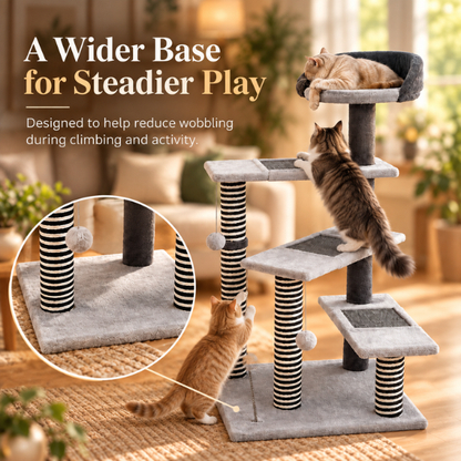 AUVANOM® Summit-Step Cat Tower