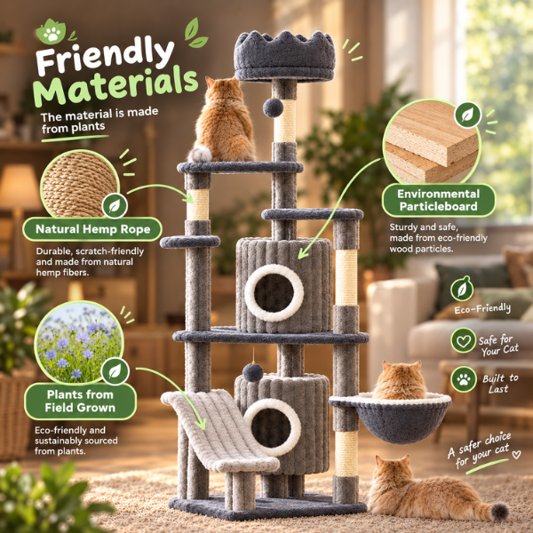 AUVANOM® Summit Cat Tree – 162 cm