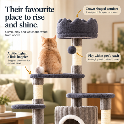 AUVANOM® Summit Cat Tree – 162 cm
