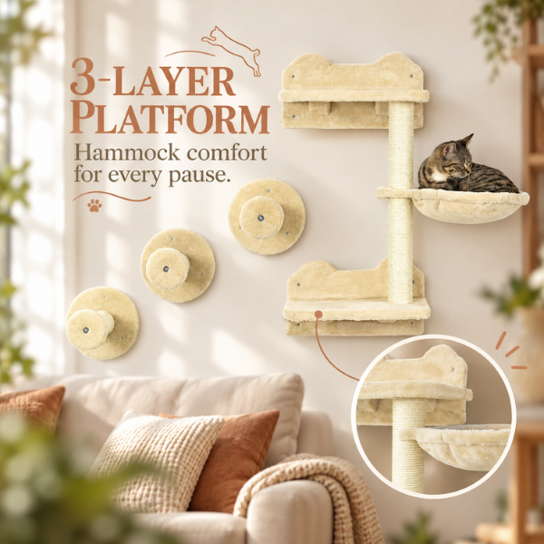 AUVANOM® VistaStep Wall Shelves