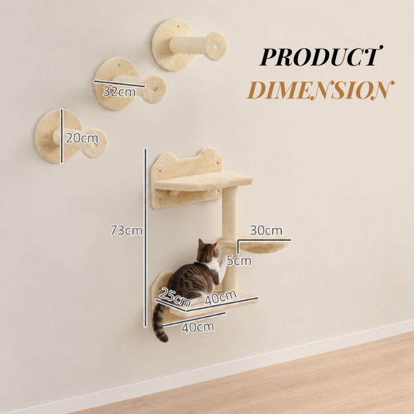 AUVANOM® VistaStep Wall Shelves