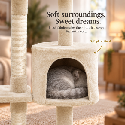 AUVANOM® Willow Cat Tree – 112 cm