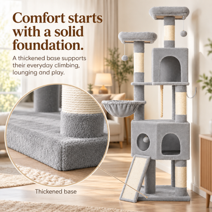 AUVANOM® Windsor Cat Tree – 174 cm