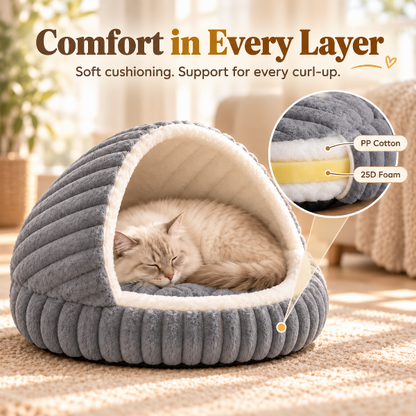 AUVANOM® Cosy Cove Cat Bed