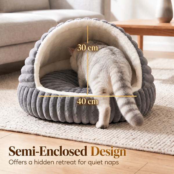 AUVANOM® Cosy Cove Cat Bed