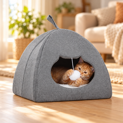 AUVANOM® Cosy Nook Cat Bed